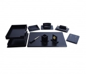 ست لوازم رومیزی اداری چوبی 10 تیکه کد 158410 ست لوازم رومیزی اداری چوبی 10 تیکه کد 158410