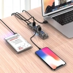 هاب 7 پورت USB 3.0 شفاف اوریکو مدل F7U-U3 هاب 7 پورت USB 3.0 شفاف اوریکو مدل F7U-U3