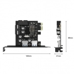 هاب کارتی 2 پورت USB 3.0 اوریکو مدل PME-4UI هاب کارتی 2 پورت USB 3.0 اوریکو مدل PME-4UI