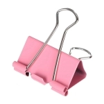 گیره دوبل رنگی سایز 40 میلی متر بسته 24 عددی گیره دوبل رنگی سایز 40 میلی متر بسته 24 عددی