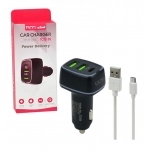 شارژر فندکی تسکو مدل TCG35 با کابل تبدیل MicroUSB