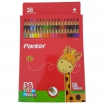 مداد رنگی 36 رنگ پنتر کد PCP103-36