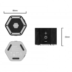 اسپیکر دوتکه بلوتوثی اوریکو مدل SOUNDPLUS-T2