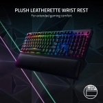 کیبورد گیمینگ ریزر مدل Blackwidow V3 Pro Green Switch