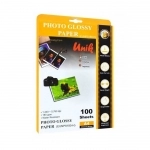 کاغذ فتوگلاسه یونیک سایز A4 وزن 180 گرم 100 برگ