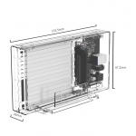 باکس SSD و هارد 2.5 اینچ اوریکو مدل 2259U3 باکس SSD و هارد 2.5 اینچ اوریکو مدل 2259U3