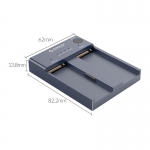 هاب داک استیشن SSD NVMe M.2 اوریکو مدل M2P2-C3-C
