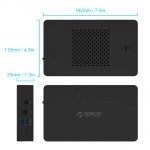 قاب اکسترنال هارددیسک 3.5 اینچی اوریکو مدل 3569S3 قاب اکسترنال هارددیسک 3.5 اینچی اوریکو مدل 3569S3