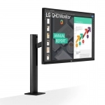 مانیتور ال جی مدل 27QN880-B سایز 27 اینچ