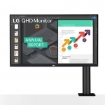 مانیتور ال جی مدل 27QN880-B سایز 27 اینچ