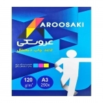 کاغذ عروسکی 120 گرم کالرکپی سایز A3 بسته 250 برگ کاغذ عروسکی 120 گرم کالرکپی سایز A3 بسته 250 برگ
