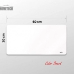 تخته وایت برد شیشه ای مغناطیسی هوم تک سایز 60x30 سانتی متر تخته وایت برد شیشه ای مغناطیسی هوم تک سایز 60x30 سانتی متر