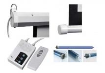 پرده نمایش برقی پروژکتور اسکوپ سایز 350×350