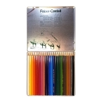 مداد رنگی 24 رنگ فابر کاستل مدل SV کد 577 مداد رنگی 24 رنگ فابر کاستل مدل SV کد 577