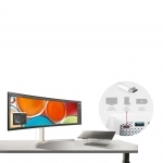 مانیتور مخصوص بازی ال جی مدل 49WL95CWE سایز 49 اینچ مانیتور مخصوص بازی ال جی مدل 49WL95CWE سایز 49 اینچ