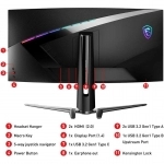 مانیتور ام اس آی مدل MPG ARTYMIS 343CQR سایز 34 اینچ