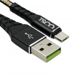 کابل تبدیل USB به microUSB تسکو مدل TC A72N طول 1 متر کابل تبدیل USB به microUSB تسکو مدل TC A72N طول 1 متر