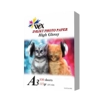 کاغذ فتوگلاسه وکس سایز A3 وزن 115 گرم 100 برگ