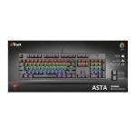 کیبورد گیمینگ تراست مدل GXT 865 Asta کیبورد گیمینگ تراست مدل GXT 865 Asta