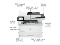 پرینتر چندکاره لیزری اچ پی مدل MFP 4103fdn پرینتر چندکاره لیزری اچ پی مدل MFP 4103fdn