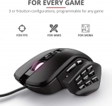 ماوس گیمینگ تراست مدل GXT 970 MORFIX
