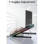 پایه خنک کننده لپ تاپ کول کلد مدل F5-RGB پایه خنک کننده لپ تاپ کول کلد مدل F5-RGB