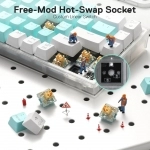 کیبورد گیمینگ ردراگون مدل Castor K631 PRO GW