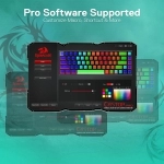 کیبورد گیمینگ ردراگون مدل Castor K631 PRO GW