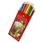 مداد رنگی 12 رنگ فابر کاستل مدل Classic بسته مقوایی مداد رنگی 12 رنگ فابر کاستل مدل Classic بسته مقوایی