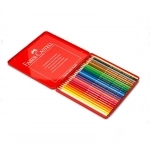 مداد رنگی 24 رنگ فابر کاستل مدل Classic بسته فلزی