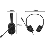 هدست ای فورتک مدل HU-8 هدست ای فورتک مدل HU-8