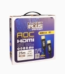 کابل HDMI 2.0-4K کی نت پلاس مدل KP-CHAOC250 به طول 25 متر