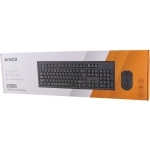 کیبورد و ماوس بی سیم ای فورتک مدل 3000NS