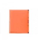 کلاسور 4 حلقه اسپرت شفاف پاپکو کد A4-656T-4Rings