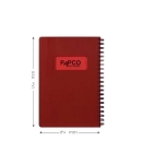 دفتر یادداشت شطرنجی 100 برگ پاپکو کد NB-641BC