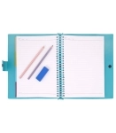دفتر کلاسوری دکمه دار 200 برگ پاپکو کد NB-608R
