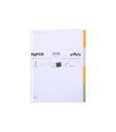 کاغذ کلاسور انگلیسی پاپکو 100 برگ کد NB-606-SHE