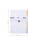 کاغذ کلاسور انگلیسی پاپکو 100 برگ کد NB-606-SHE