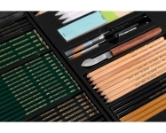 ست هنری فابرکاستل Art & Graphic Limited Edition جعبه چوبی پنج‌طبقه کد 110052