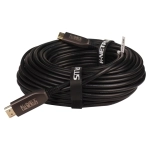 کابل HDMI 2.1 فیبر نوری کی نت پلاس مدل KP-CHAOC21500  کد KP-A163 به طول 50 متر