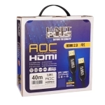 کابل HDMI 2.0 فیبر نوری کی نت پلاس مدل KP-CHAOC400 کد KP-A146 به طول 40 متر