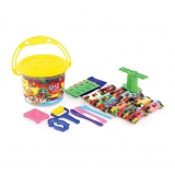 خمیربازی سطلی 12 رنگ آریا