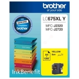 کارتریج جوهرافشان زرد برادر مدل LC675XLY