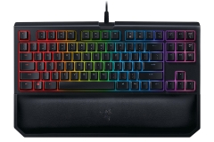 کیبورد مکانیکی مخصوص بازی ریزر مدل BlackWidow Tournament Edition Chroma V2 with Yellow Switch