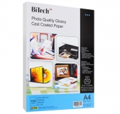 کاغذ فتوگلاسه بایتک سایز A4 وزن 200 گرم 100 برگ