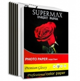 کاغذ فتوگلاسه سوپرمکس سایز A4 وزن 260 گرم 100 برگ