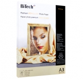 کاغذ سمی گلاسه (ساتین) بایتک سایز A3 وزن 260 گرم 20 برگ