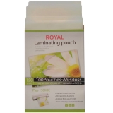 طلق پرس رویال 150 میکرون سایز A5 بسته 100 عددی