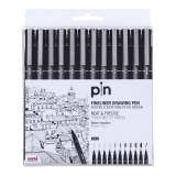 راپید یکبار مصرف یونی بال مدل fineliner raphid مجموعه 12 عددی