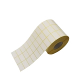 لیبل کاغذی پشت چسبدار و سه ردیفه سایز 34*21